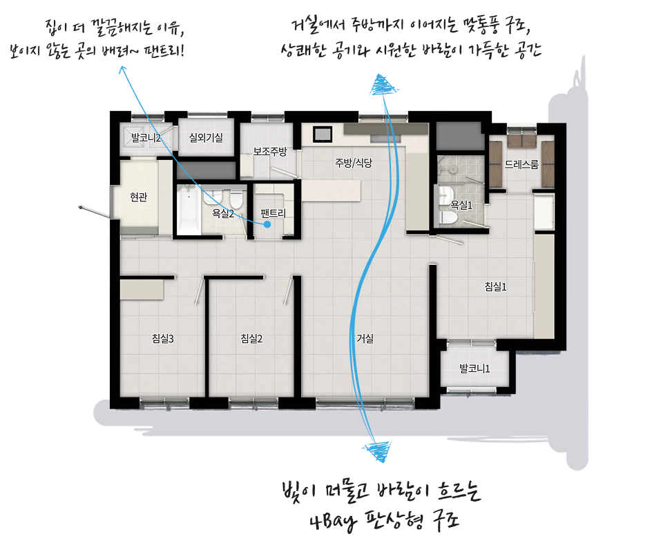 분당센트로 78㎡ N 평면도